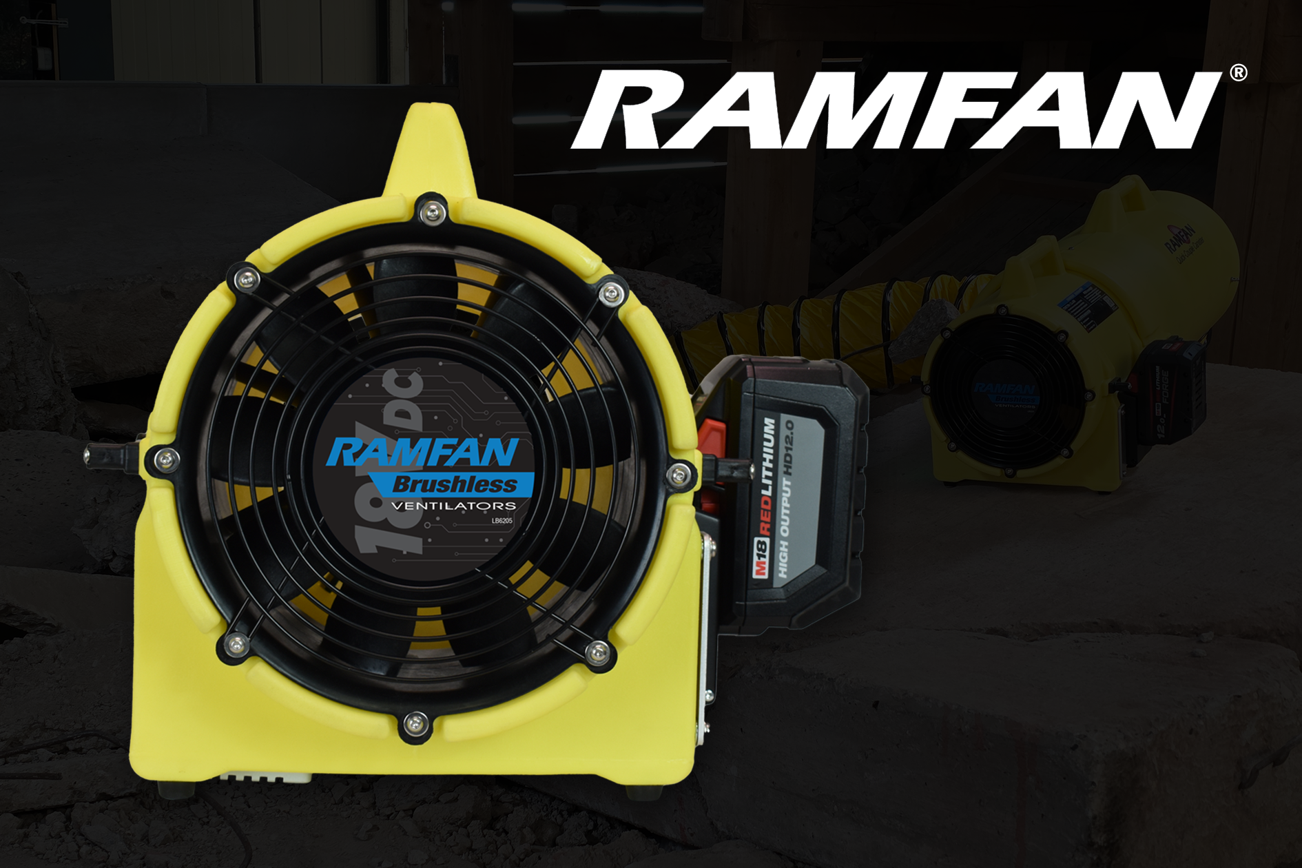 Introducing the New RAMFAN UB20 18VDC
